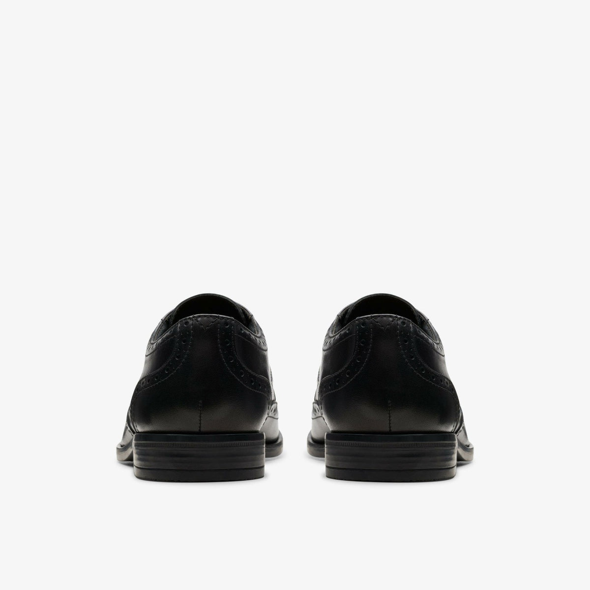 Clarks Brandon Limit Brogue Black Leather