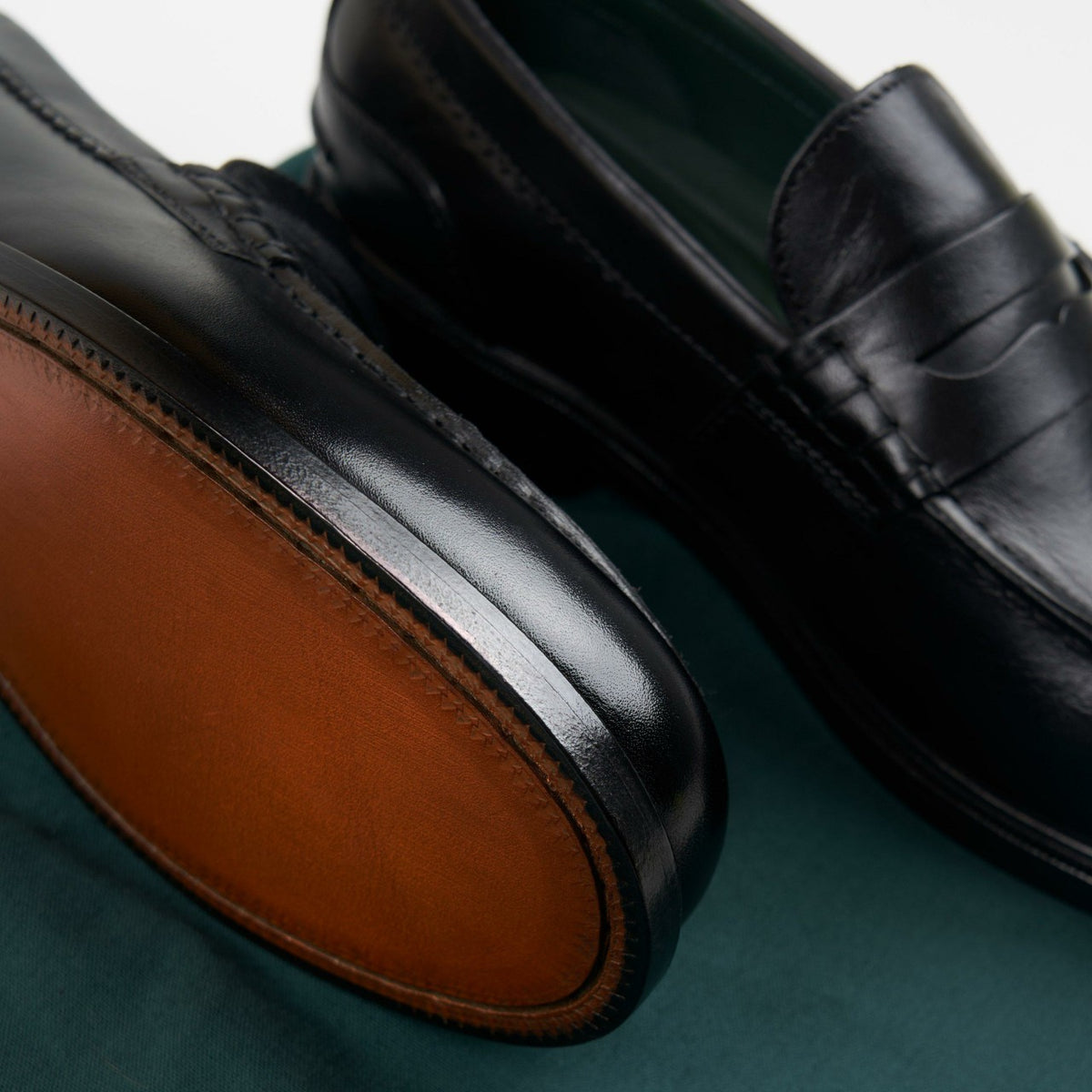 Clarks Craft James Lo Loafer Black Leather
