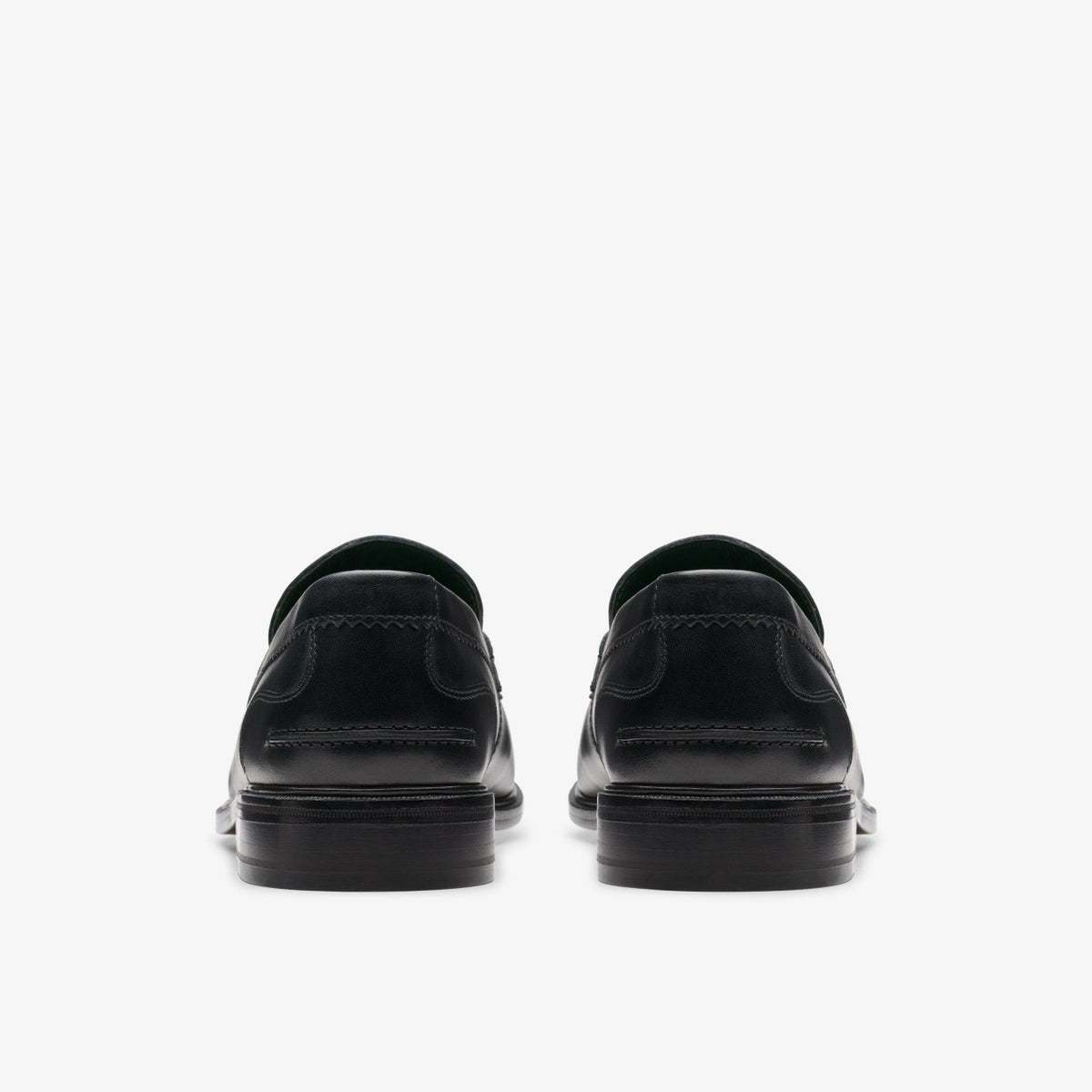 Clarks Craft James Lo Loafer Black Leather