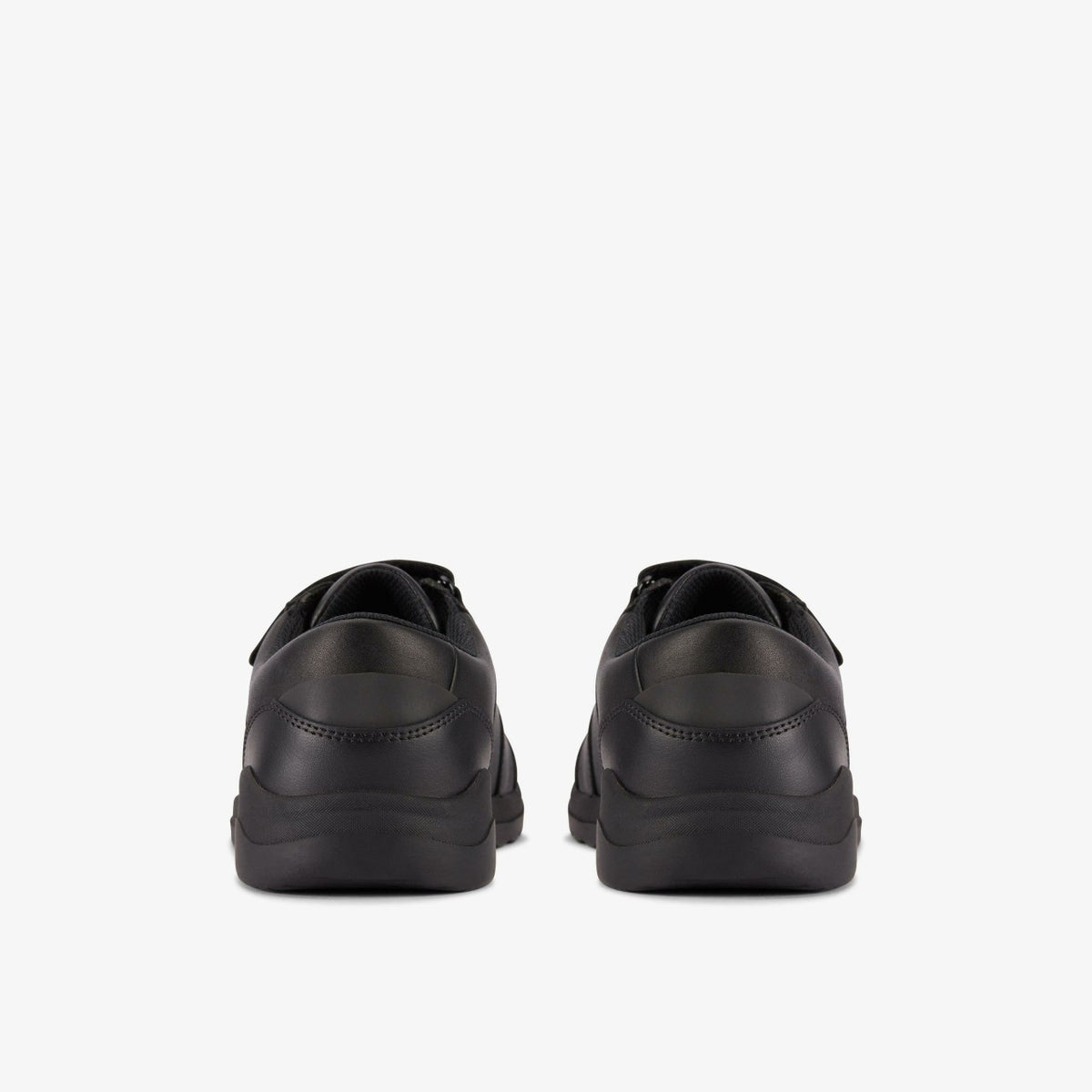 Clarks Daze Step 2 Youth Black Leather