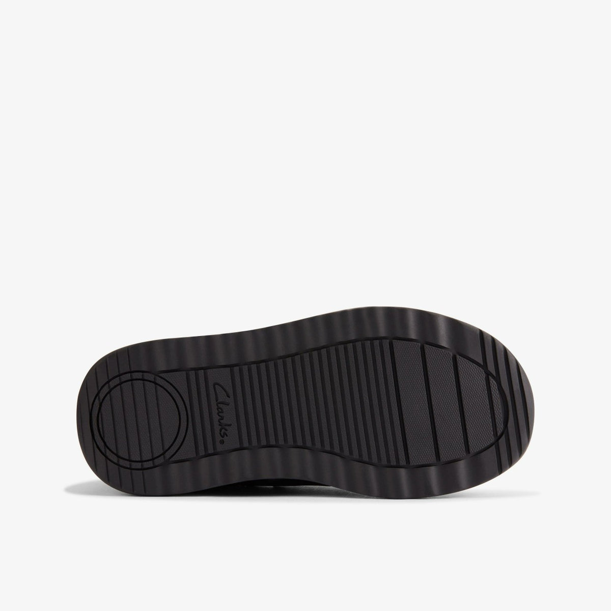 Clarks Daze Step 2 Kid Black Leather