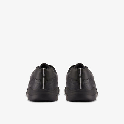 Clarks Daze Loop 2 Youth Black Leather