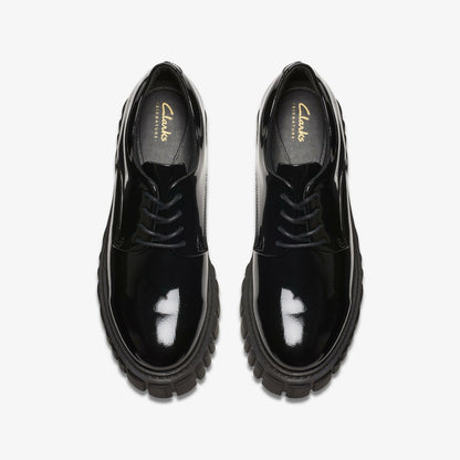 Clarks Page Walk Black Patent