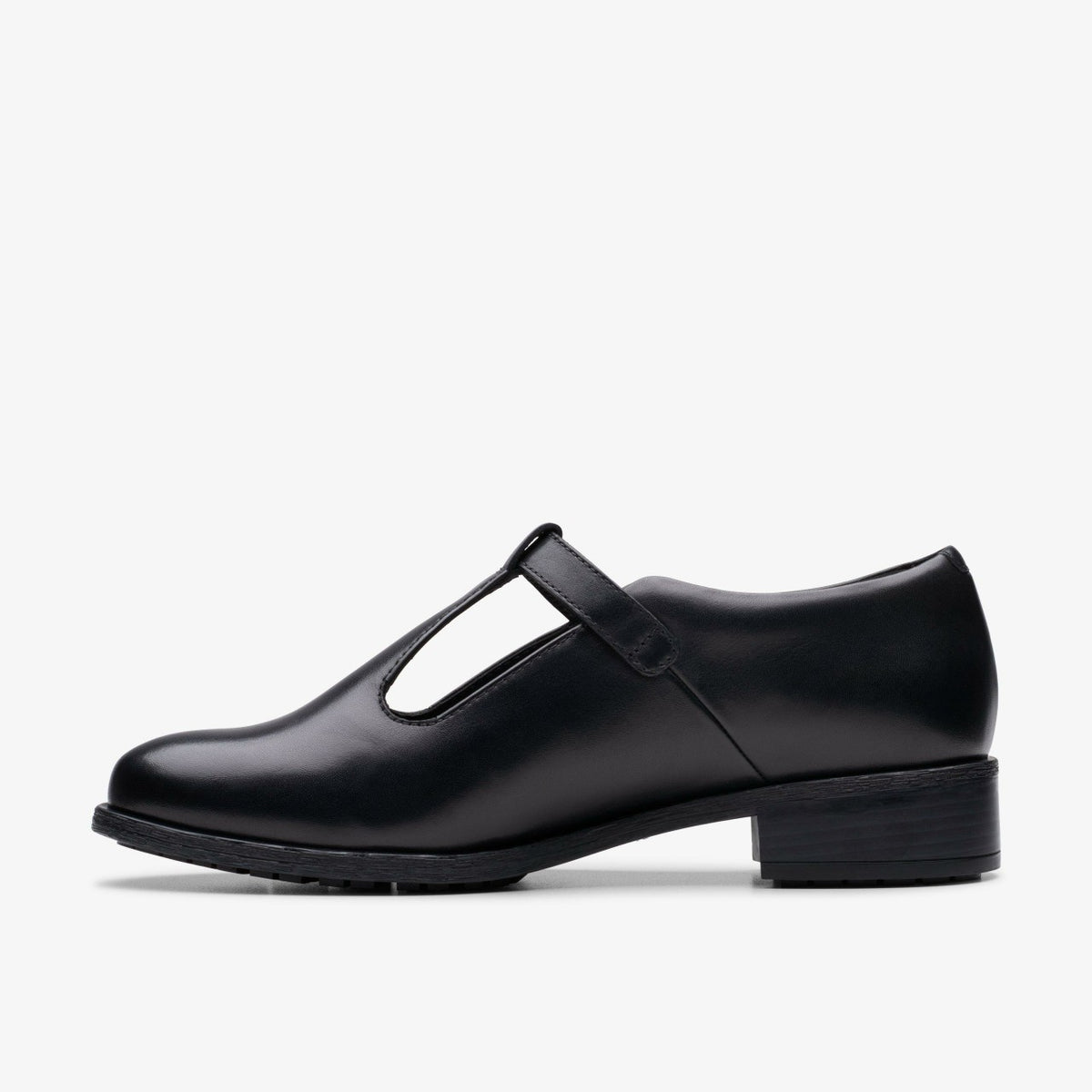 Clarks Havisham Bar Black Leather