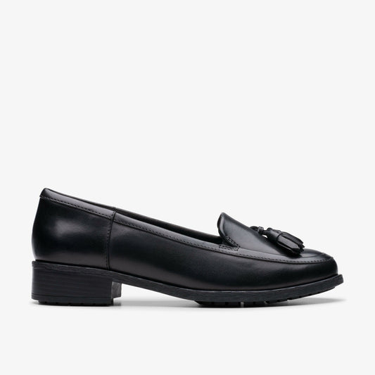 Clarks Havisham Edge Loafer Black Leather