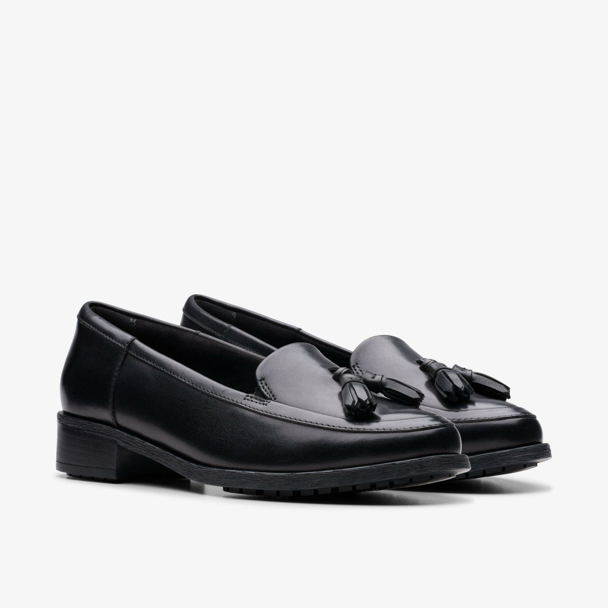 Clarks Havisham Edge Loafer Black Leather