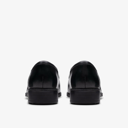 Clarks Havisham Edge Loafer Black Leather