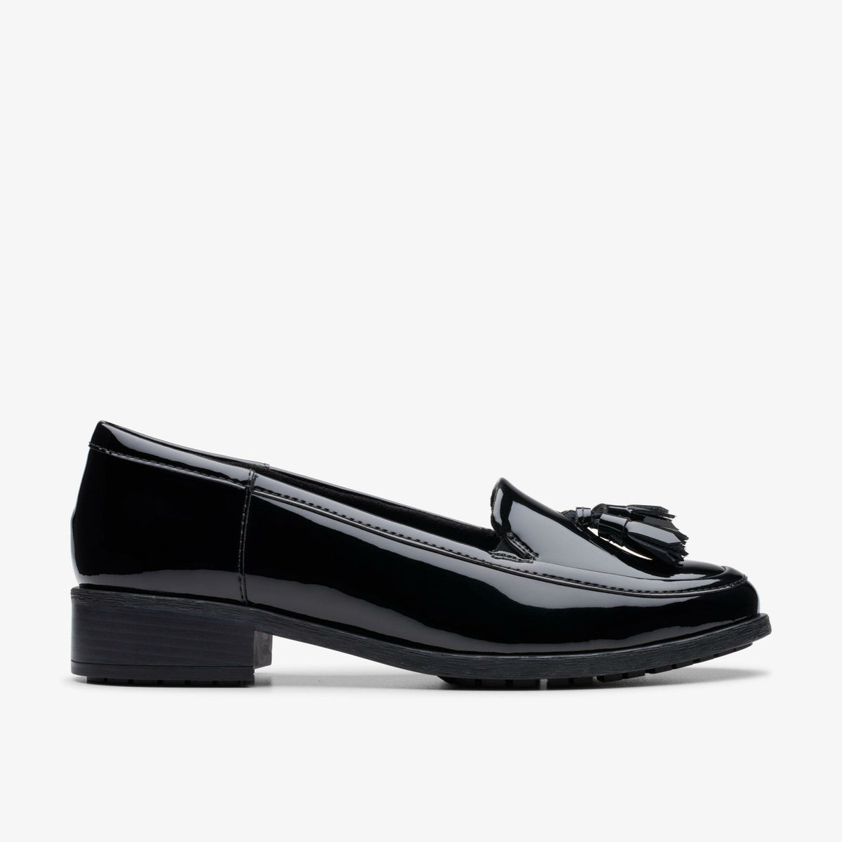 Clarks Havisham Edge Loafer Black Patent