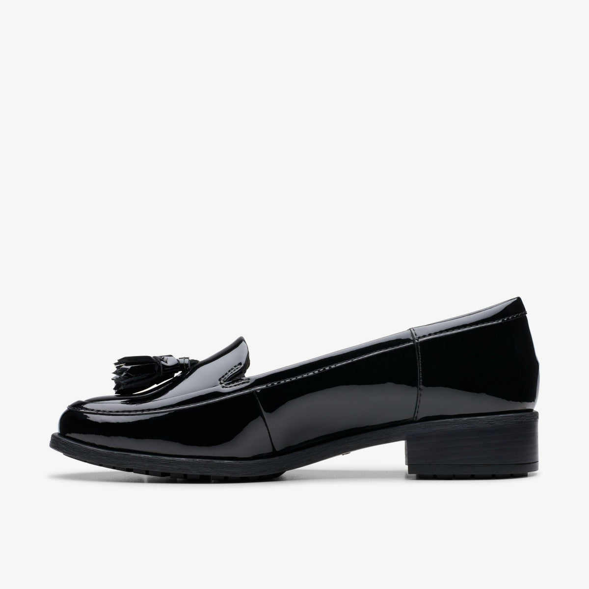 Clarks Havisham Edge Loafer Black Patent