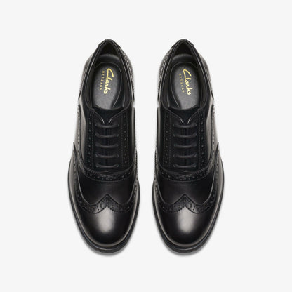Clarks Havisham Oak Black Leather