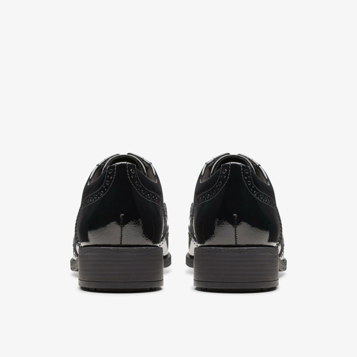 Clarks Havisham Oak Black Patent