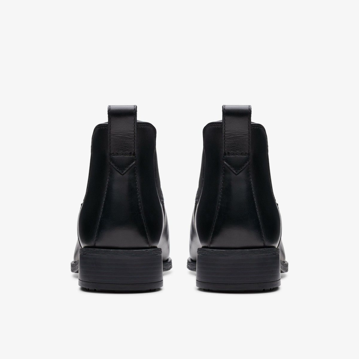 Clarks Havisham Top Ankle Boot Black Leather