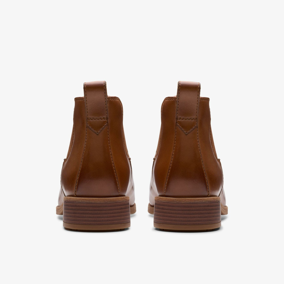 Clarks Havisham Top Ankle Boot Tan Leather