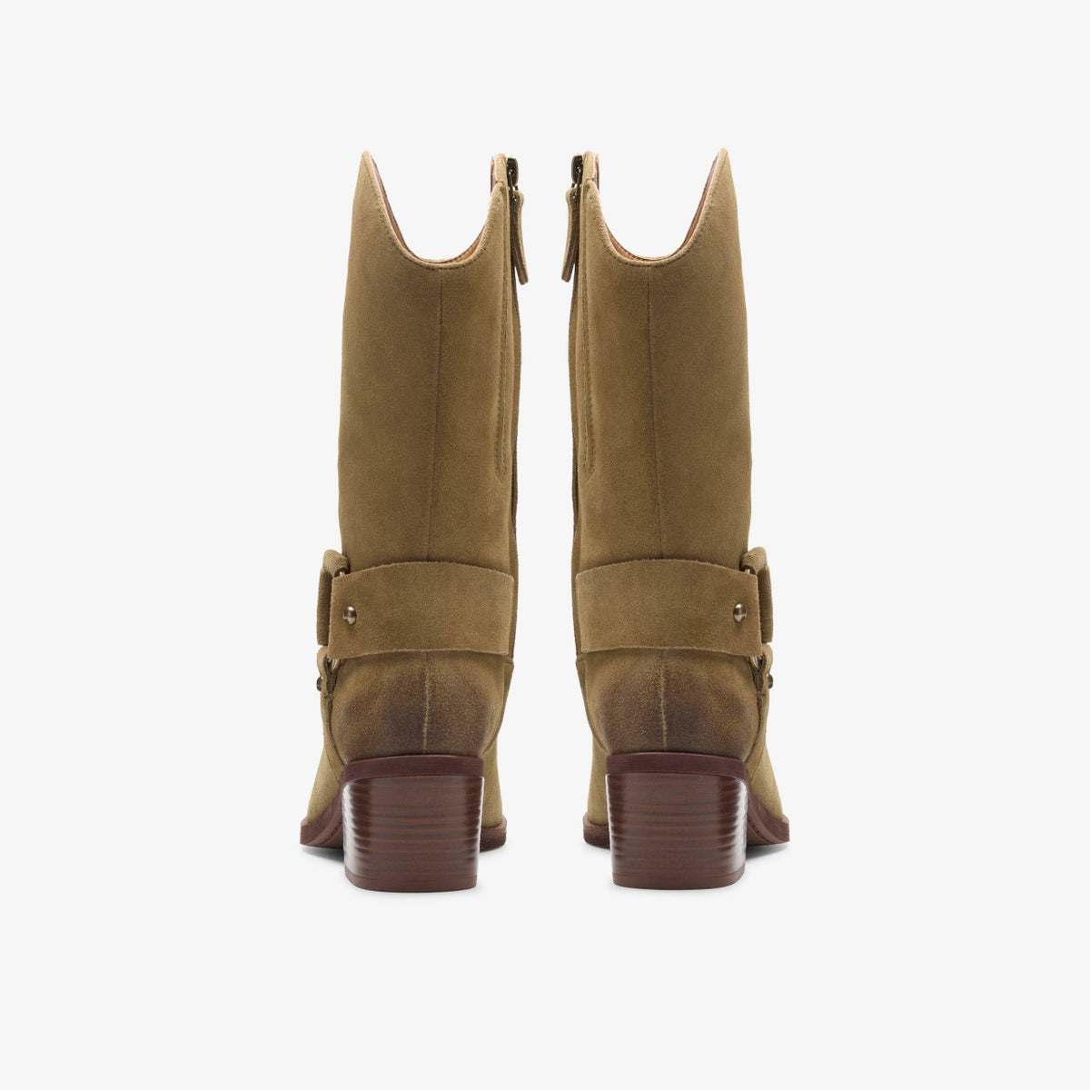 Clarks Morzine Rise Dark Sand Suede