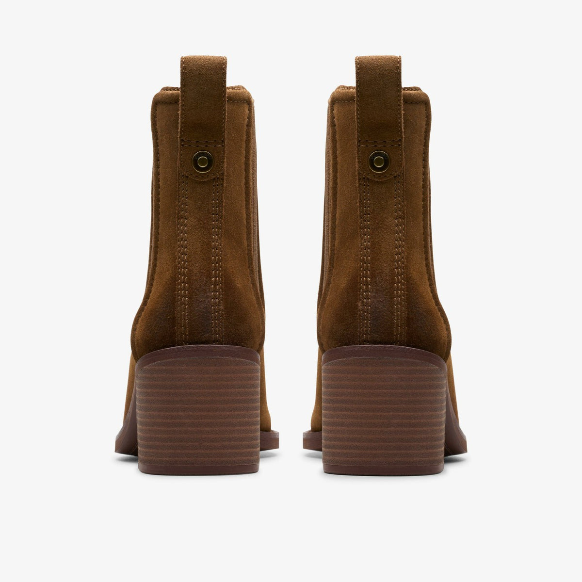 Clarks Chamberly Top Walnut Suede
