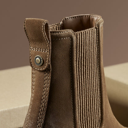Clarks Chamberly Top Walnut Suede