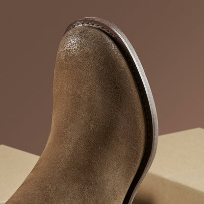 Clarks Chamberly Top Walnut Suede