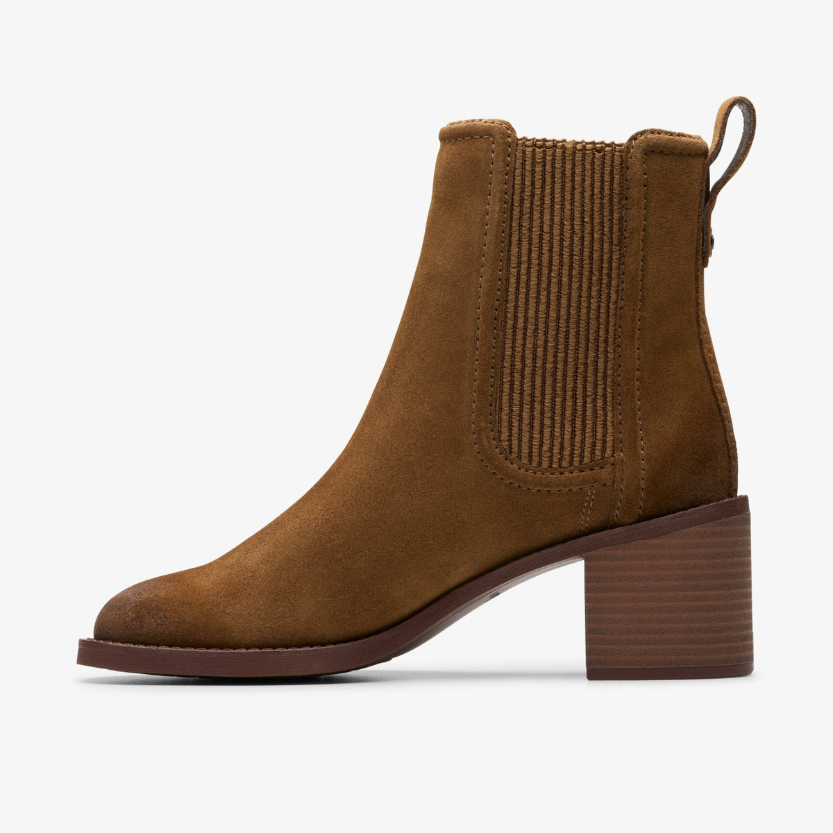 Clarks Chamberly Top Walnut Suede