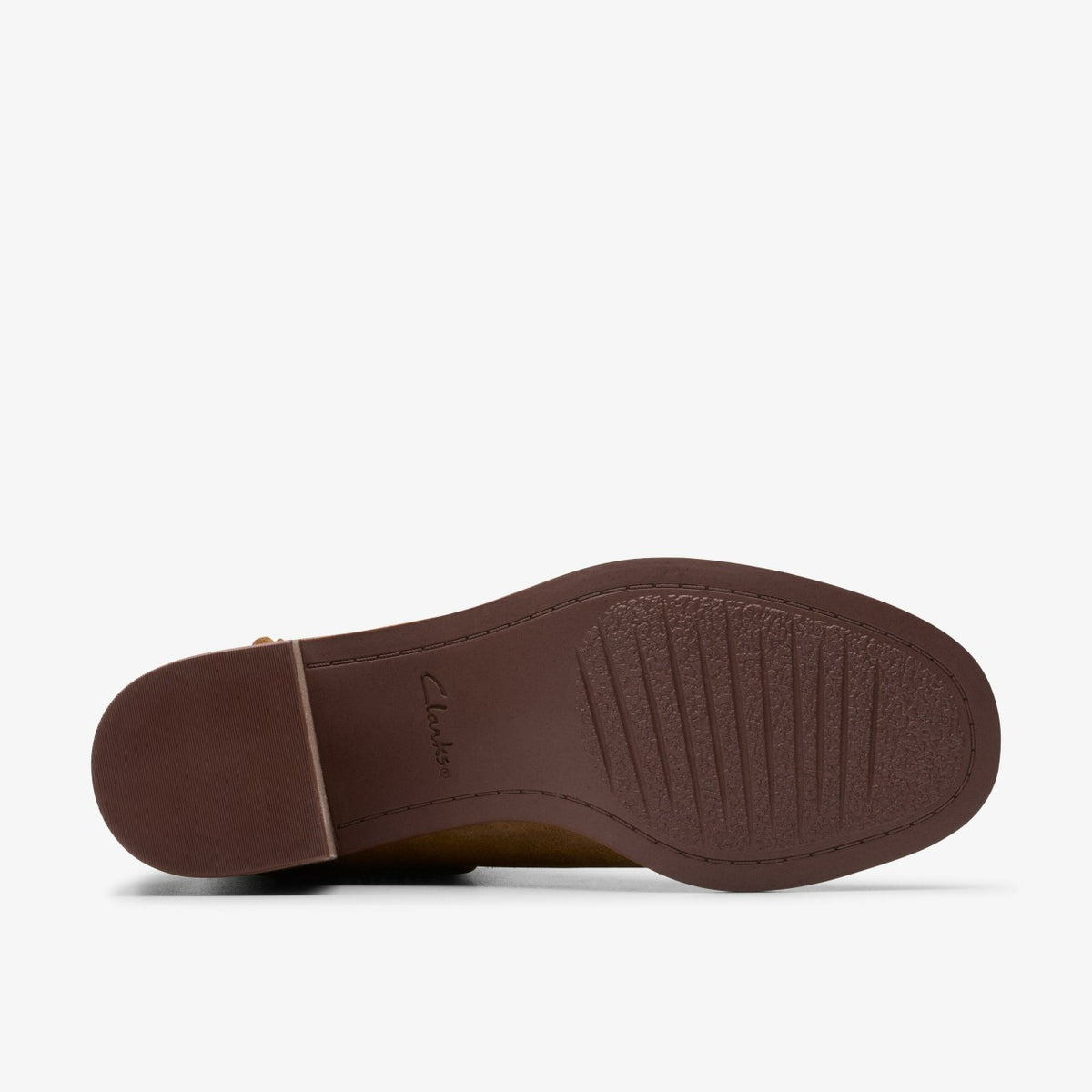 Clarks Chamberly Top Walnut Suede