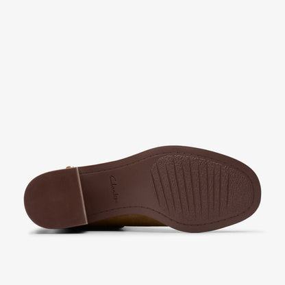 Clarks Chamberly Top Walnut Suede