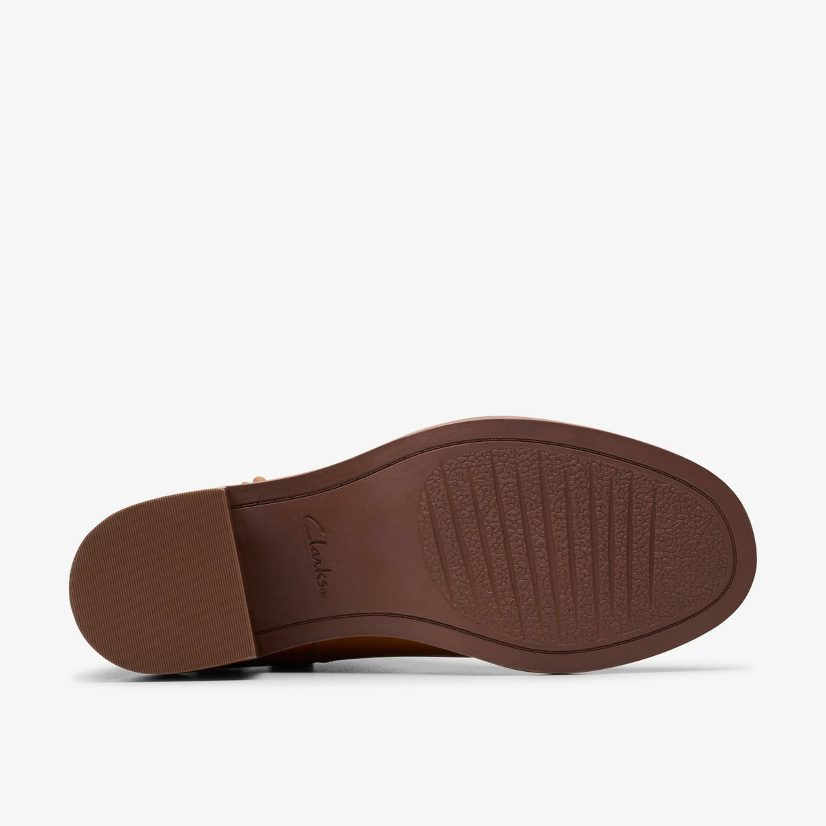 Clarks Chamberly Trim Mid Tan Leather