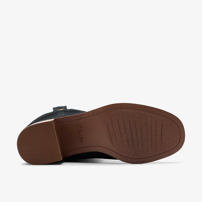 Clarks Chamberly Up Black Suede