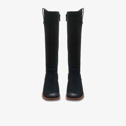 Clarks Chamberly Up Black Suede