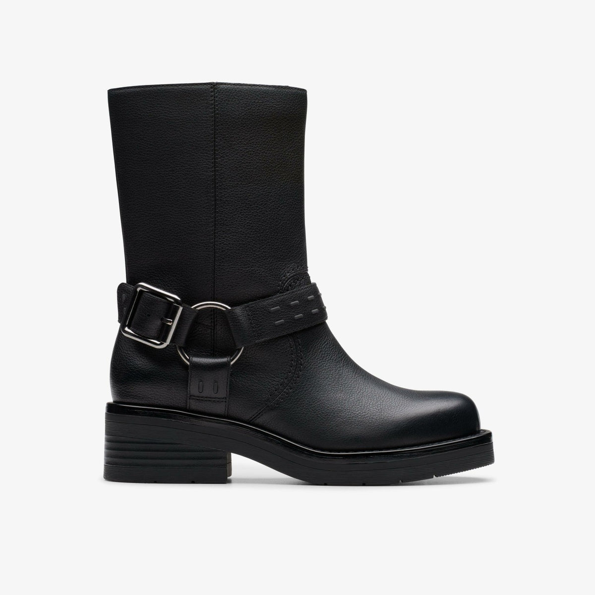 Clarks Rebelle Up Black Leather
