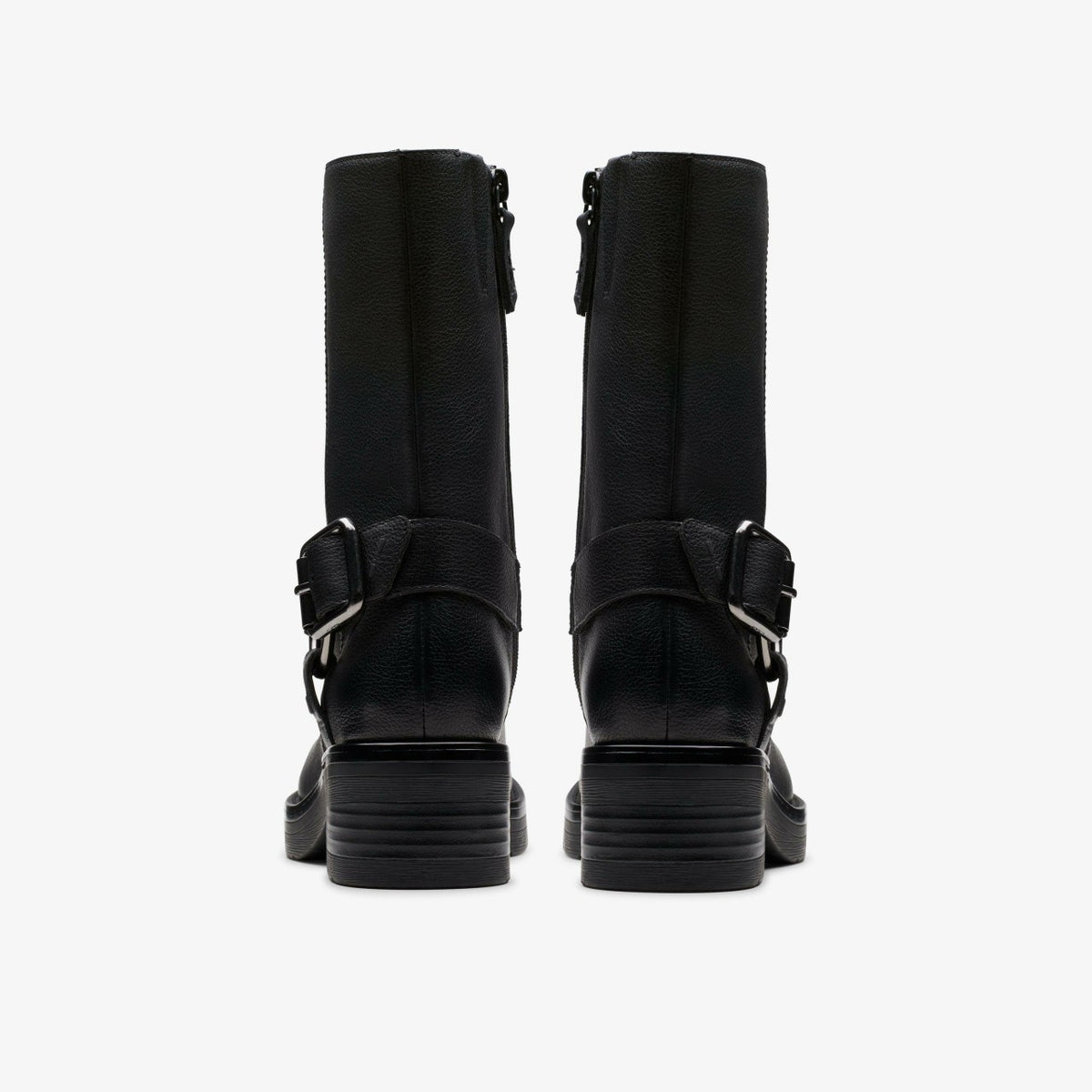 Clarks Rebelle Up Black Leather