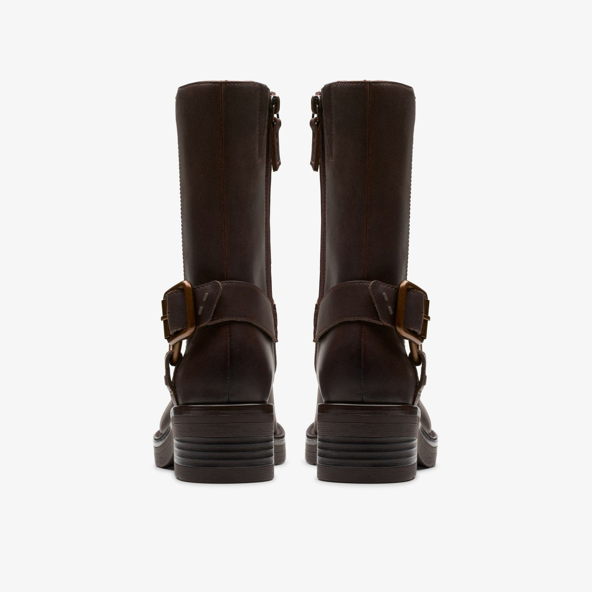 Clarks Rebelle Up Walnut Leather