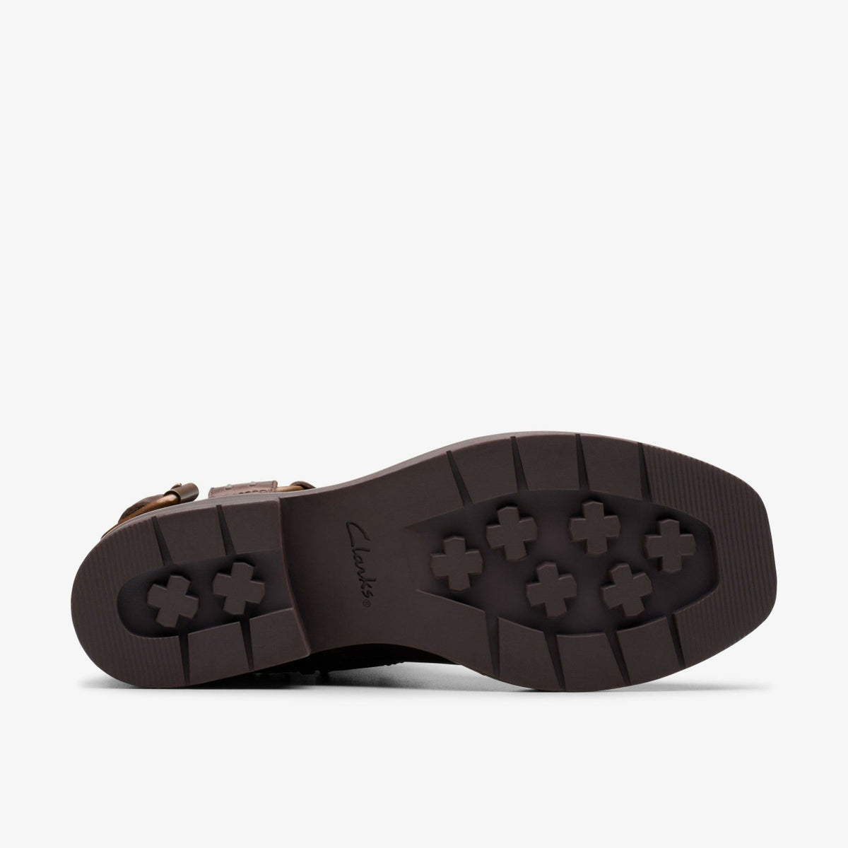 Clarks Rebelle Up Walnut Leather