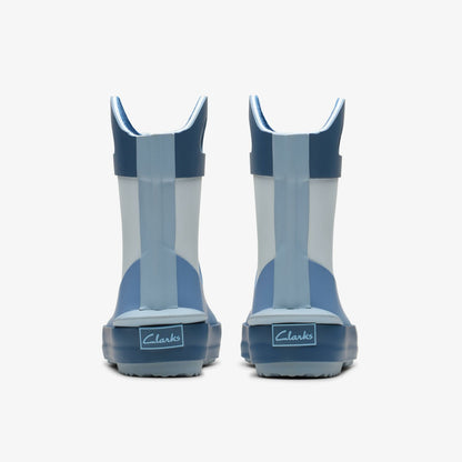 Clarks Tarri Dash Toddler Blue Combination