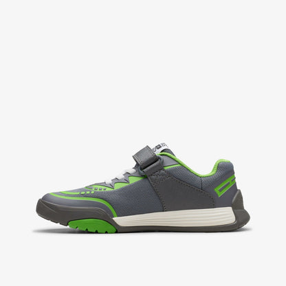 Clarks Cica Star Flex Kid Grey/Green