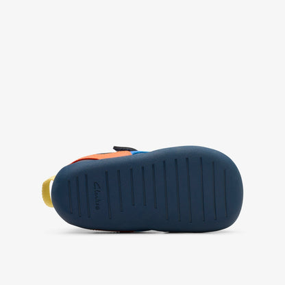 Clarks Roamer Sport Toddler Grey Combination