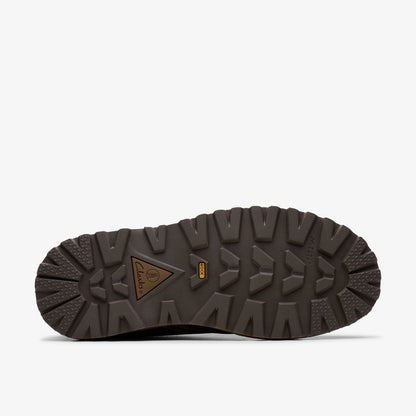 Clarks Solsbury Lace Dark Brown Leather
