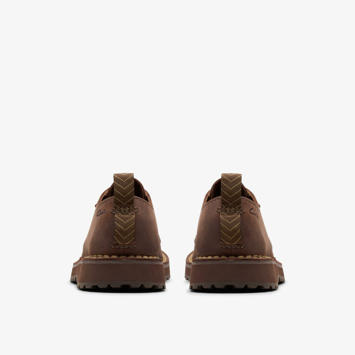 Clarks Solsbury Lace Dark Brown Leather