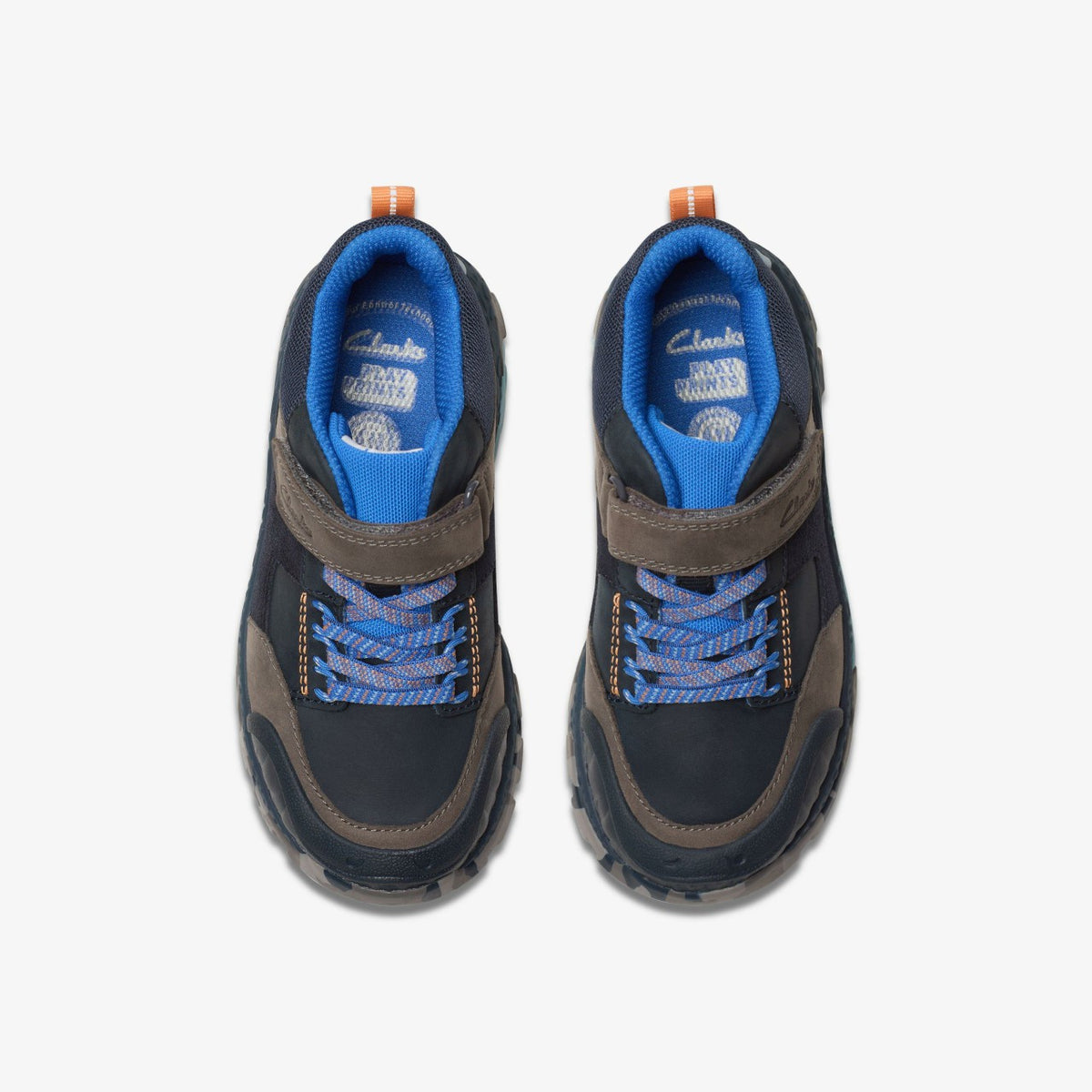 Clarks Steggy 2 Glow Kid Navy Combination