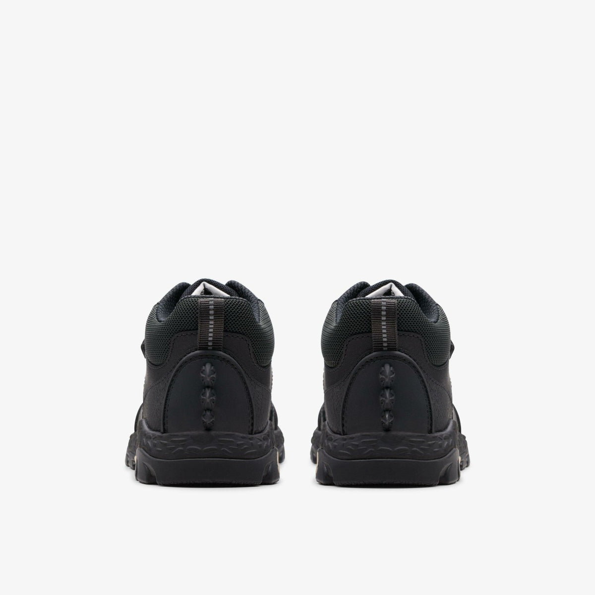 Clarks Steggy 2 Glow Kid Black Leather