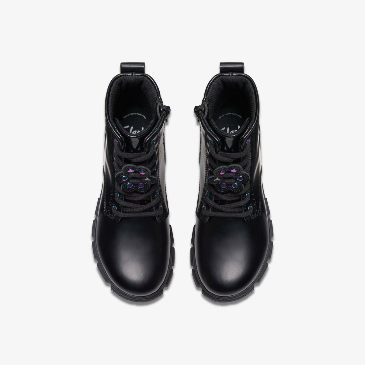 Clarks Evyn Top Kid Black
