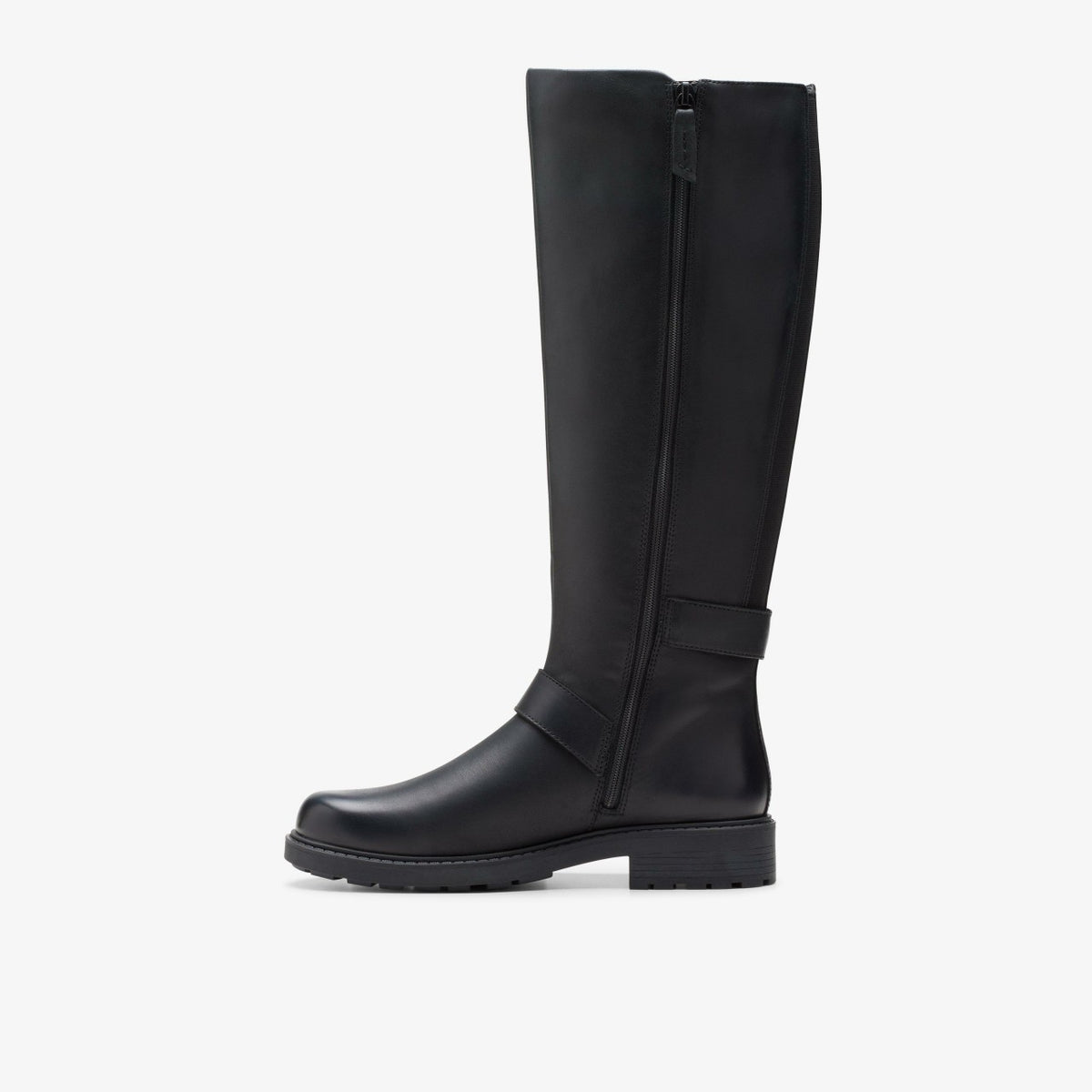 Clarks Orinoco2 Tall Black Leather