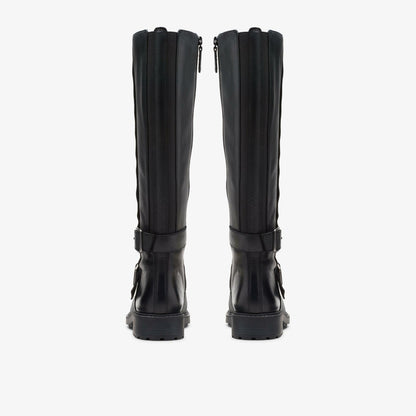 Clarks Orinoco2 Tall Black Leather