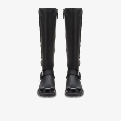 Clarks Orinoco2 Tall Black Leather