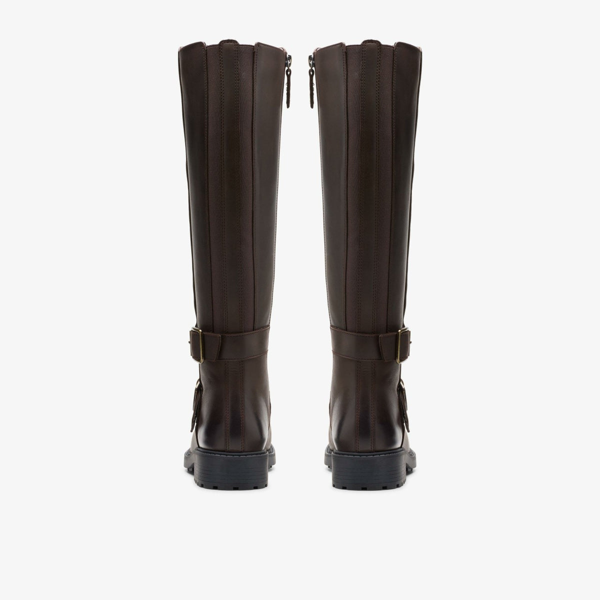 Clarks Orinoco 2 Tall Dark Brown Leather