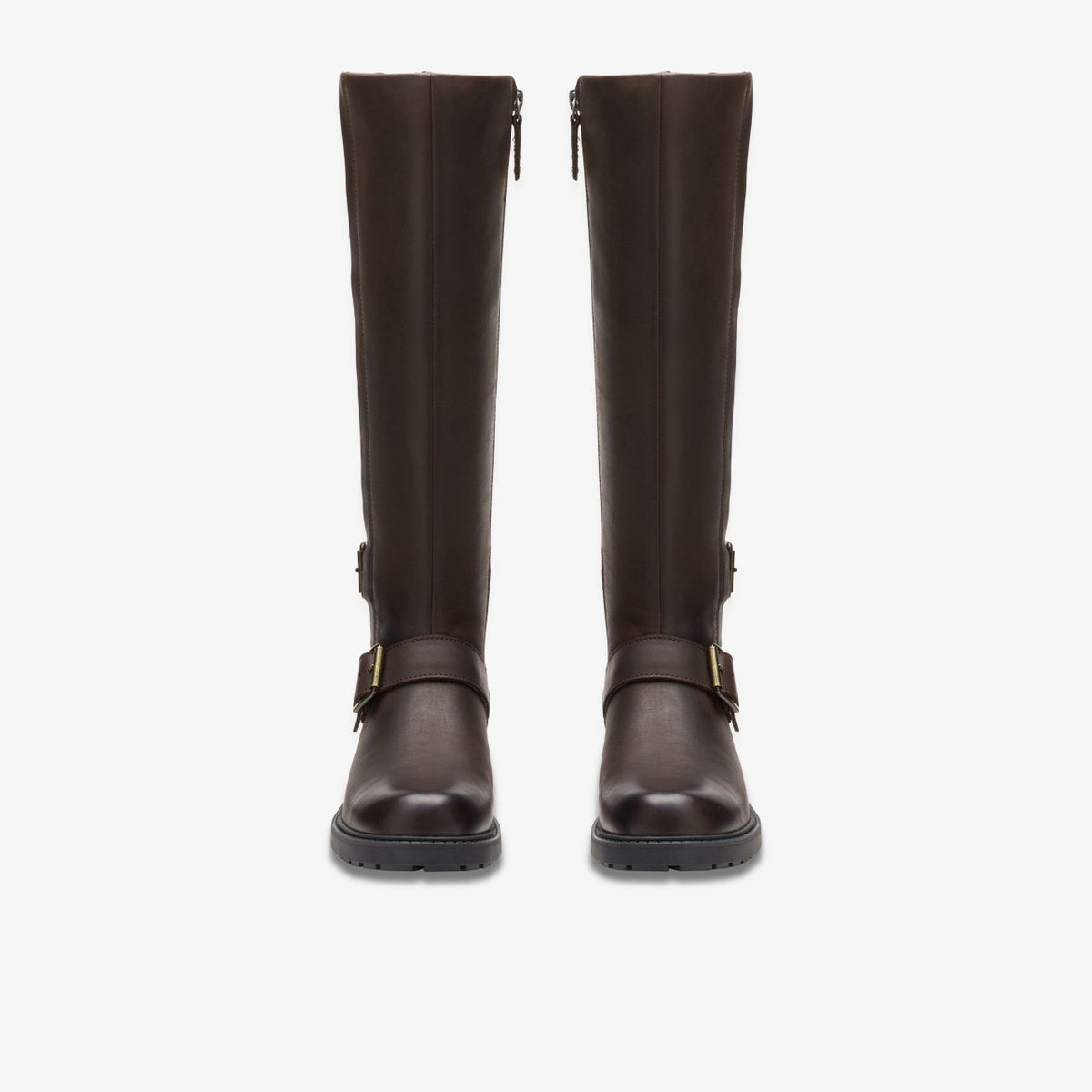Clarks Orinoco 2 Tall Dark Brown Leather
