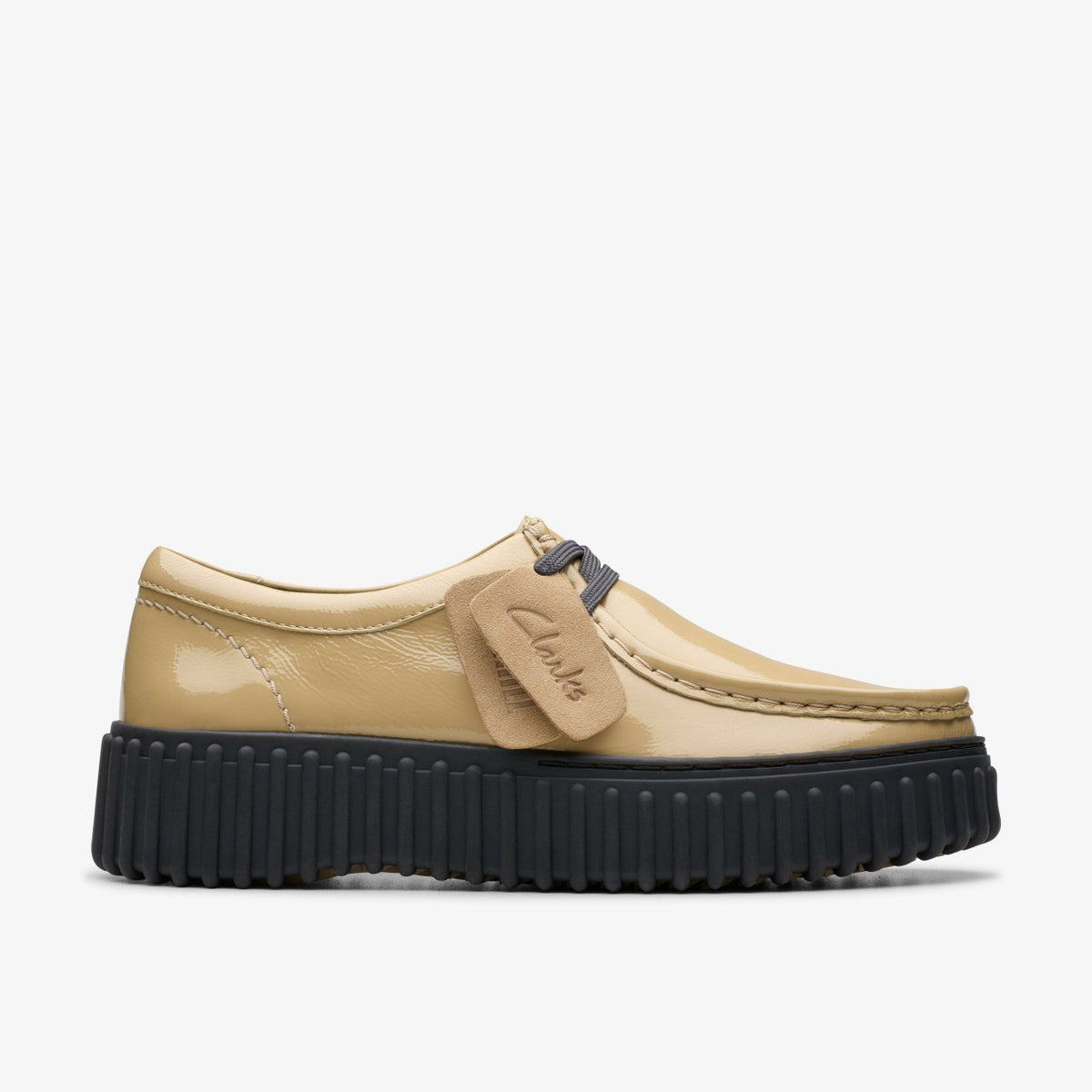 Clarks Torhill Bee Beige Patent