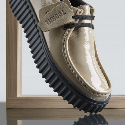 Clarks Torhill Bee Beige Patent