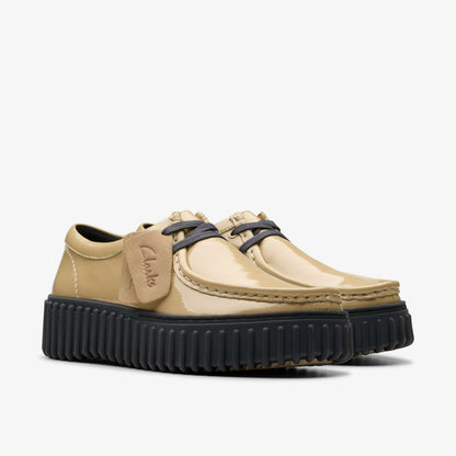 Clarks Torhill Bee Beige Patent