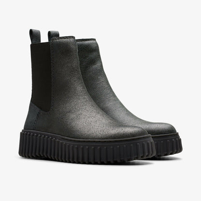 Clarks Torhill Maple Pewter Metallic