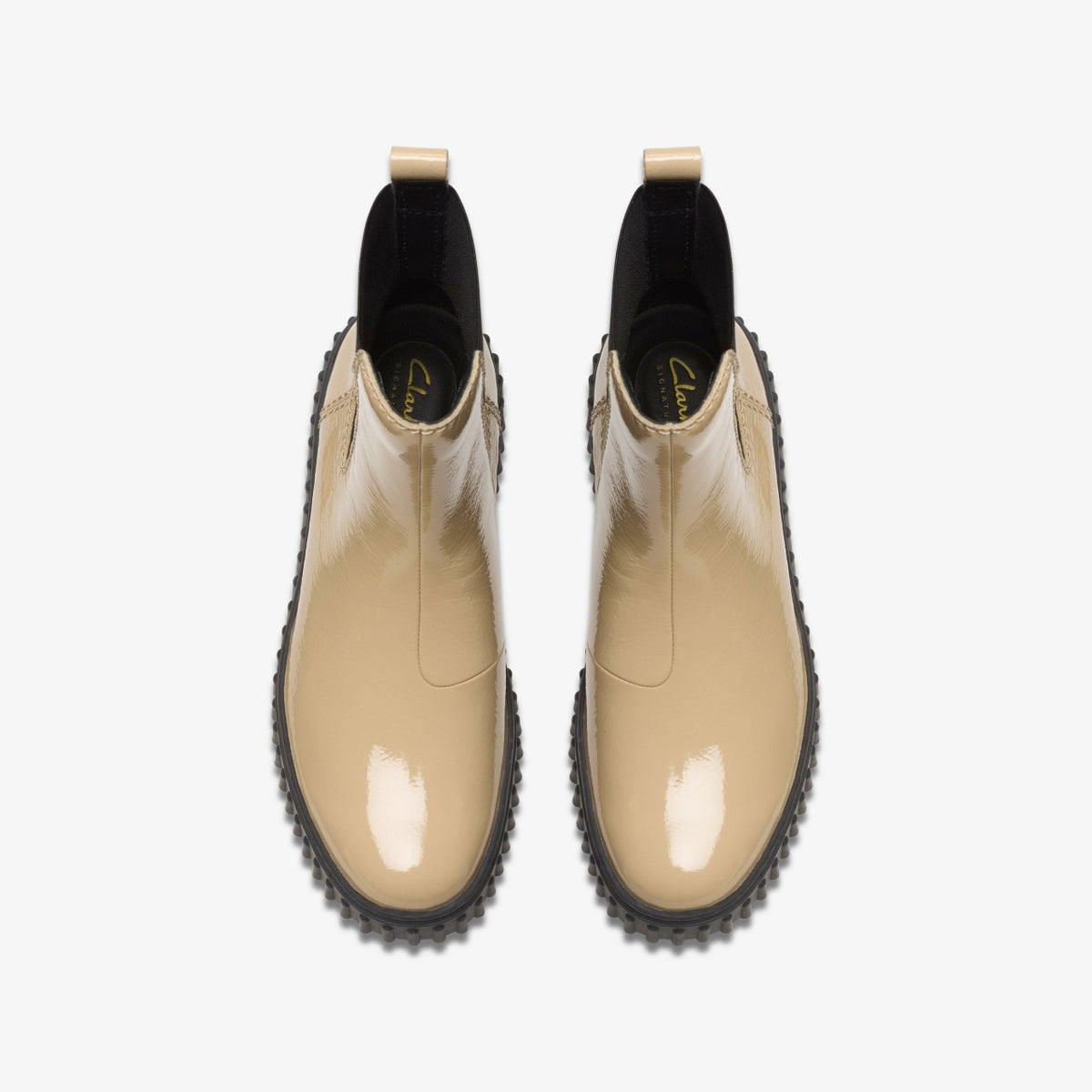 Clarks Torhill Maple Beige Patent
