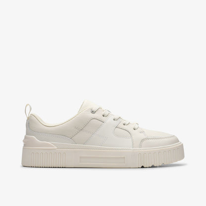 Clarks Oslo Shine Youth White